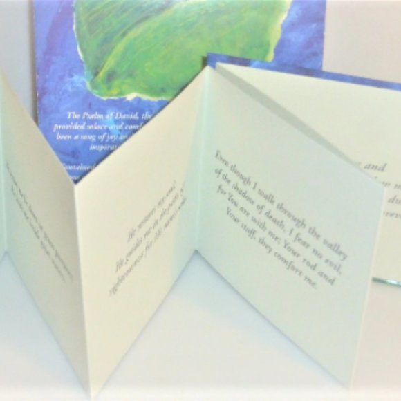 LORD Is My SHEPHERD Music CD Gift Book Art Card Psalm of David Audio CD Gospel - Picture 4 of 5